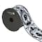 2.5" x 20ft. Black & White Wired Skeleton Portrait Ribbon by Celebrate It® Halloween